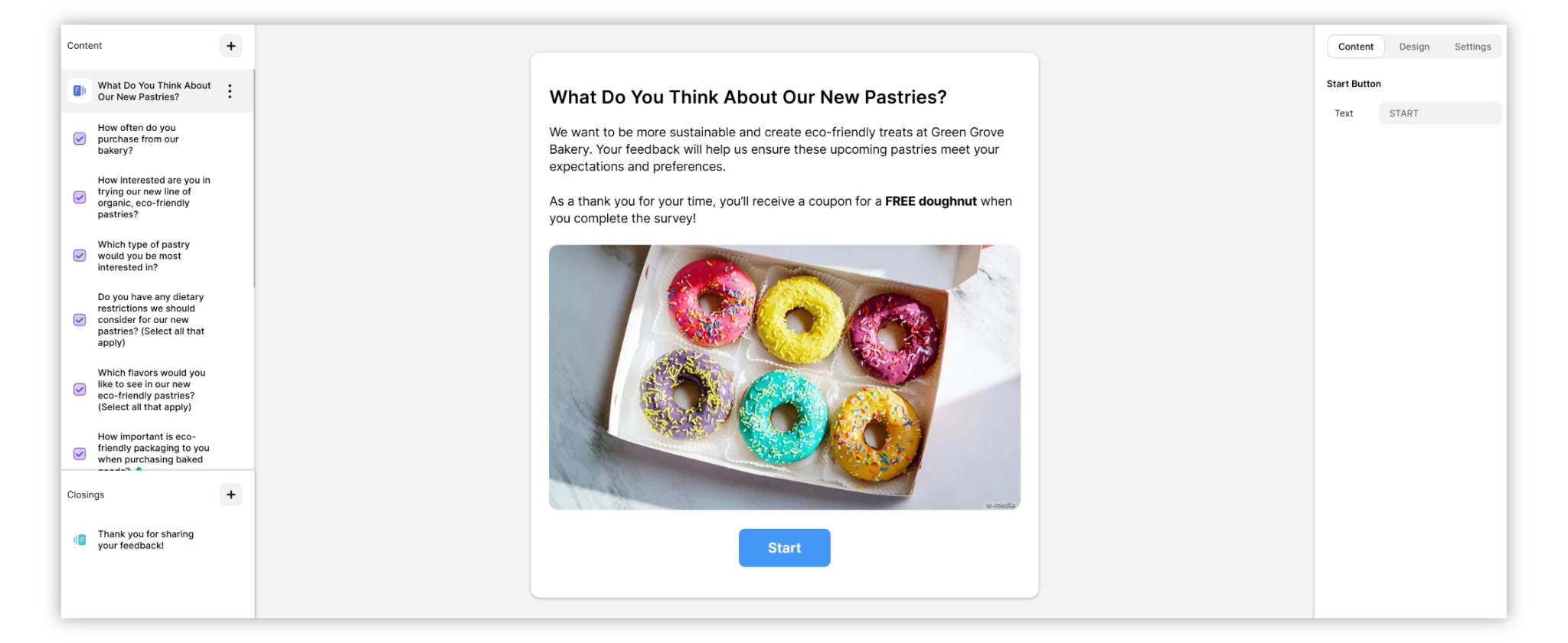 The best free survey tool, Opinion Stage.