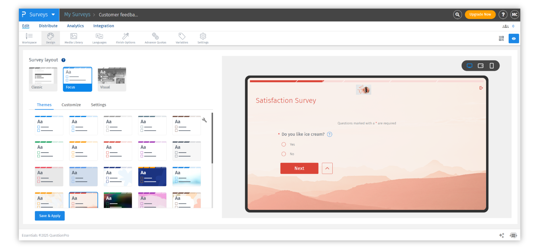 Best free survey tools, QuestionPro.
